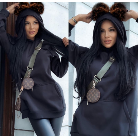 Платье Туника черная купить маркетплейс 2991